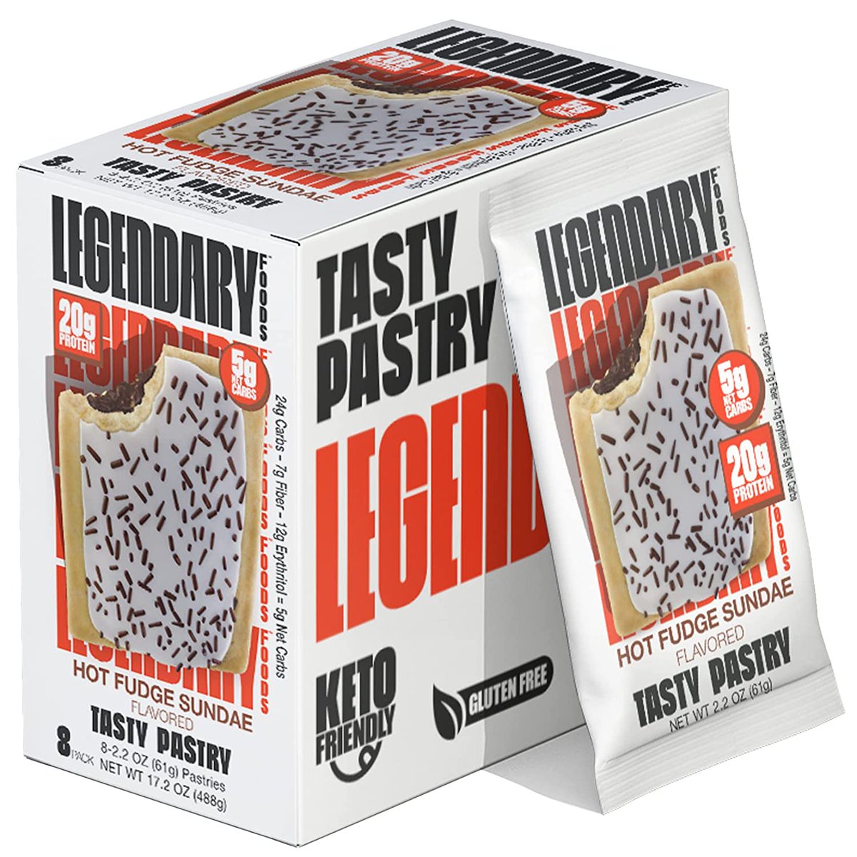 Shredded_Deals's tweet photo. Legendary Foods Protein (20g) Tasty Pastry | Low Carb gluten free | Keto Friendly | No Sugar Added | Hot Fudge (8-Pack)
Was $25.99
NOW 23% OFF!
SAVE HERE --> https://t.co/N4tKVSDCrB

#amazon #protein #snack #poptart #pastry #cleanEats #EatClean #LowCarb #glutenfree #ketogenic https://t.co/nsC6VZM0gO