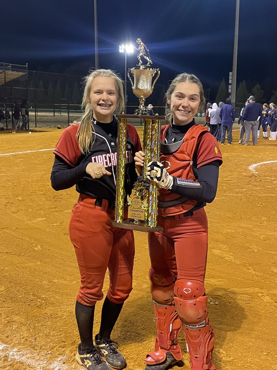 We came last weekend to win, and we did!! So proud of my team we played good all weekend, overall 4-1. <a href="/Firecrackers04/">AL Firecrackers (Matthews)</a> @SoftballCalhoun <a href="/UAH_SB/">UAH Softball</a> @Uncommitted_SF #OwlCityShowcase