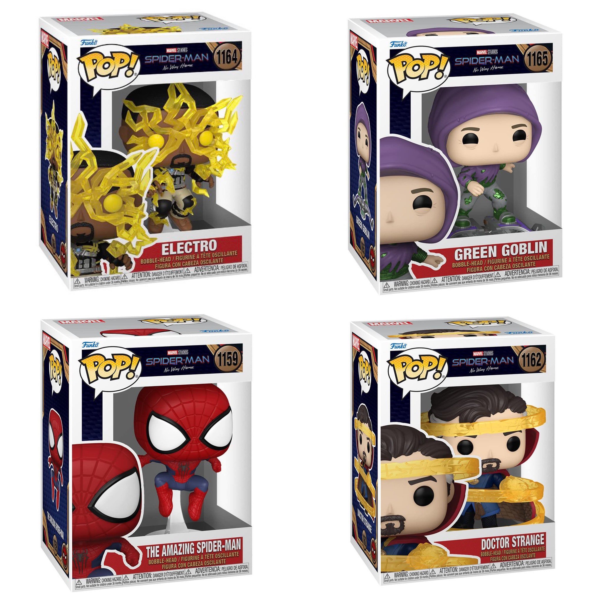 Funko POP News ! on Twitter "Now Way Home box glams Wlectro, Green