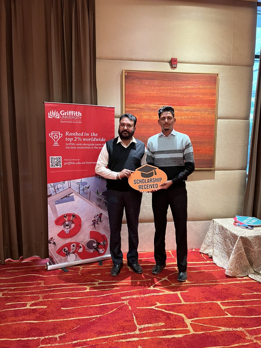 Ashini04's tweet photo. After successful prospective student interaction in Delhi, Chandigarh, #griffithindiaroadshow moving to #Ahmedabad #Mumbai and #Hyderabad @Griffith_Intl @Khan_EBP @KwekAnna @GriffithBiz @GU_Sciences @Griffith_Health @benjifento https://t.co/fvpvtEK3pB
