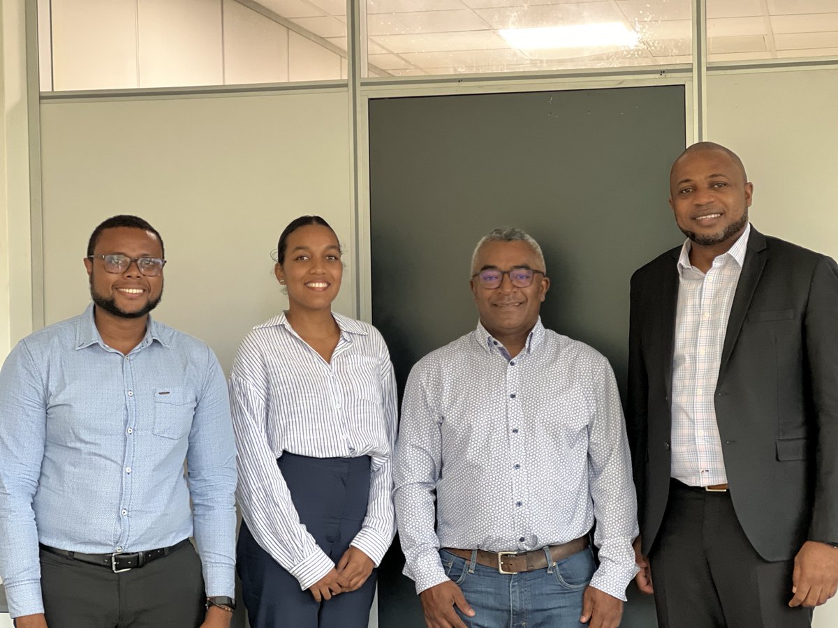 MinistryofTran7's tweet photo. ICAO Technical Project Consultant, Mr. Didier Moukalan, made a work visit to the Seychelles Ministry for Transport &amp; Civil Aviation Authority (SCAA) under the ICAO Assistance Project to help the country move towards a greener Aviation industry &amp; less CO2 emission. https://t.co/atEqiRd3ub