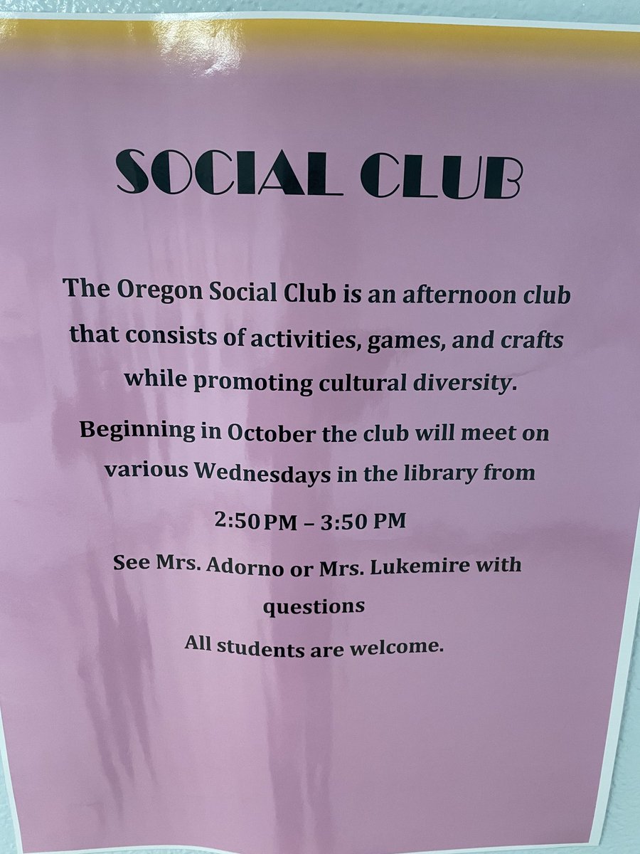 ⁦<a href="/OregonMS/">OregonMS</a>⁩ Thank you to Pat-Med Library for entertaining our Social Club students.