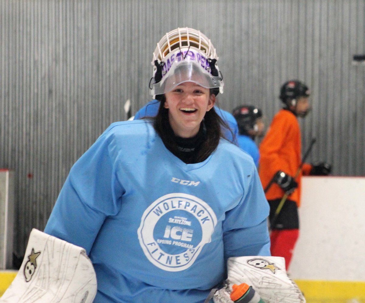 Goalies play the game on their own, just them and their thoughts, which can make this position a lonely one but a supportive team and coaches help these lonely rangers! #LiftTheMask and show those smiles! Love your goalie ❤️ <a href="/TheGoalieGuild/">The Goalie Guild</a> <a href="/SPORTMASK/">SPORTMASK</a>