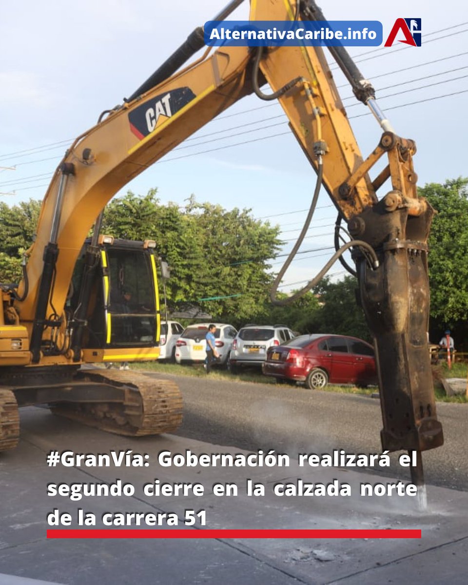 Alter_Caribe's tweet photo. La #GranVía contempla la construcción de 3.55 kilómetros en doble calzada y tres carriles, una ciclorruta, zona peatonal y dos pasos a desnivel o deprimidos: uno a la altura de la @UninorteCO y otro en el centro comercial #LeChamp
https://t.co/DaZu1cMTMC
@Gobatlantico https://t.co/h47NwQQUGk