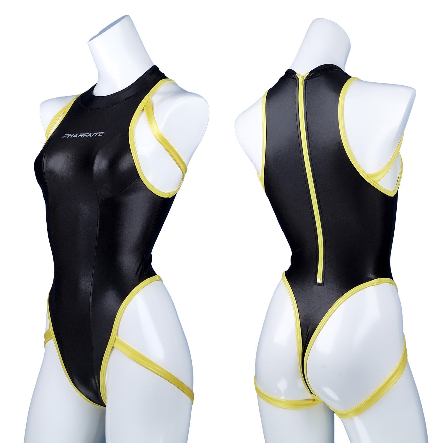 新品未使用 PHARFAITE スキンフィット競泳水着 XXL ピンク Yahoo