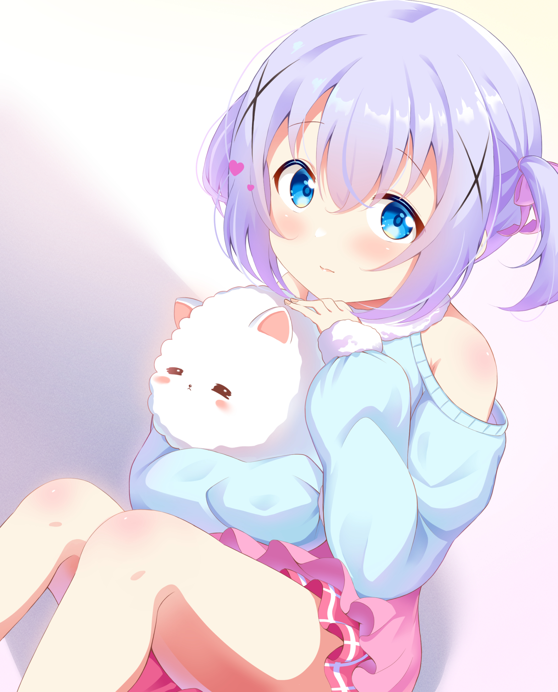 ごちうさ　ちのちゃん　香風智乃　ここあ　スリーブ ブシロードスリーブコレクション ハイグレード Vol.1414 ご注文