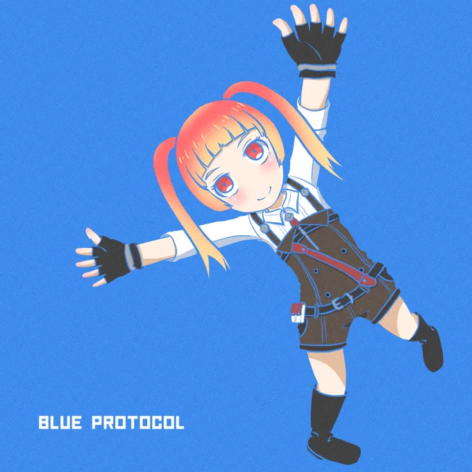 #いいツインテールの日 #BlueProtocol (Another Edit Ver.) 