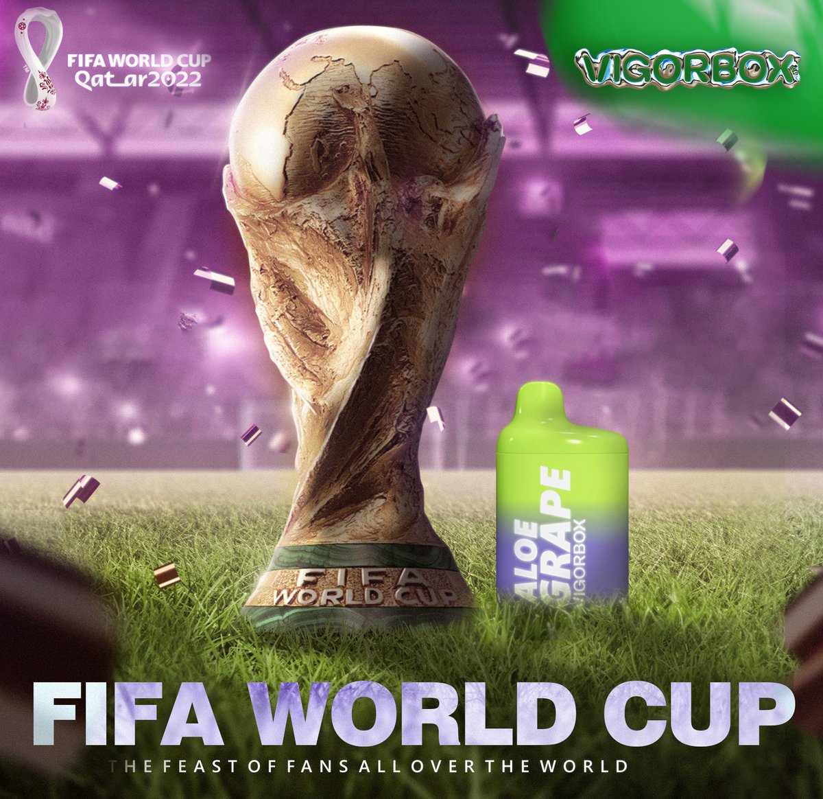 vigorbox's tweet photo. β½πIt's time to get your spirits high and keep them there. Get ready with our vape and plunge into the World Cup atmosphere!
#fifaworldcup #fifaworldcupqatar2022 #qatar2022 #worldcup2022 #worldcup #qatar #football #messi #soccer #vaping #vape #vapelikeahooligan #vigorbox https://t.co/Phlol89hVN