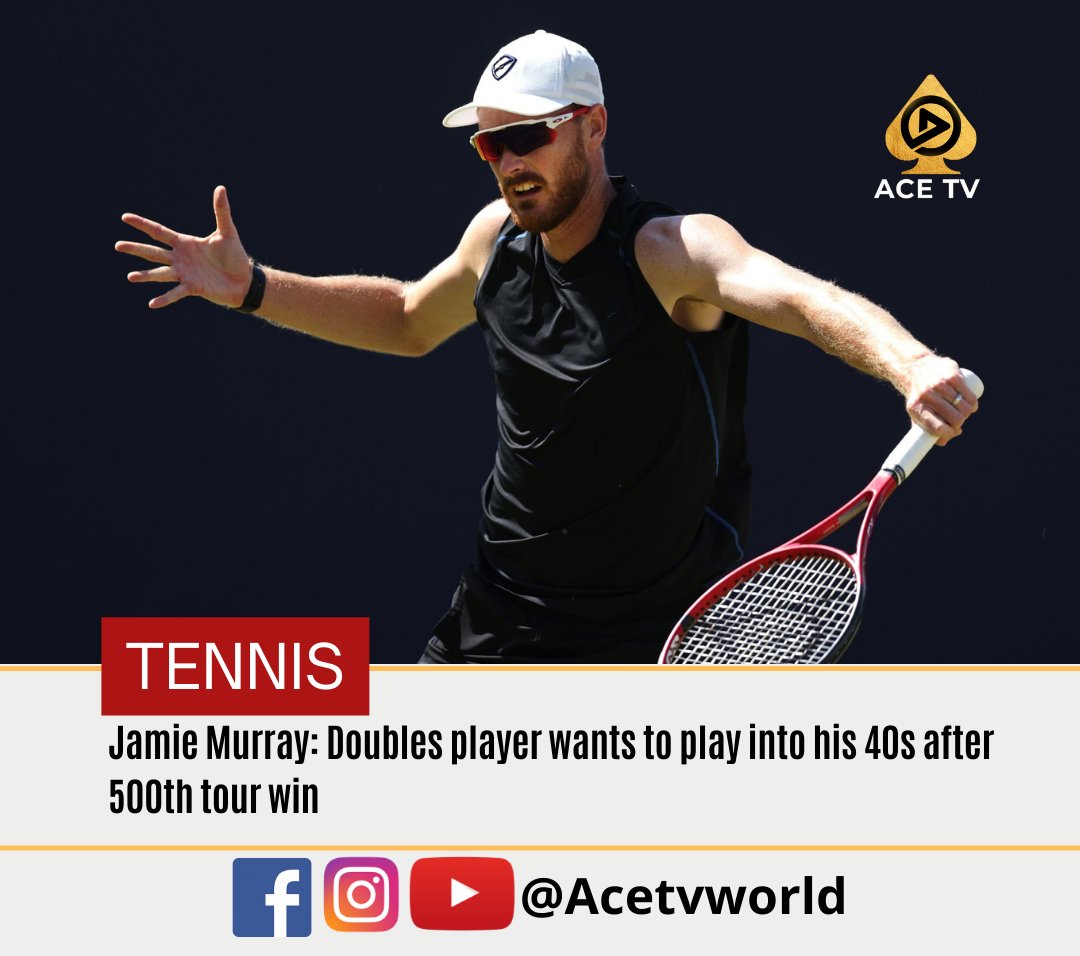 Like and share for more updates
#sports #Sportsupdate #tennis #JamieMurray #acetv #acetvghana #acetvworld
