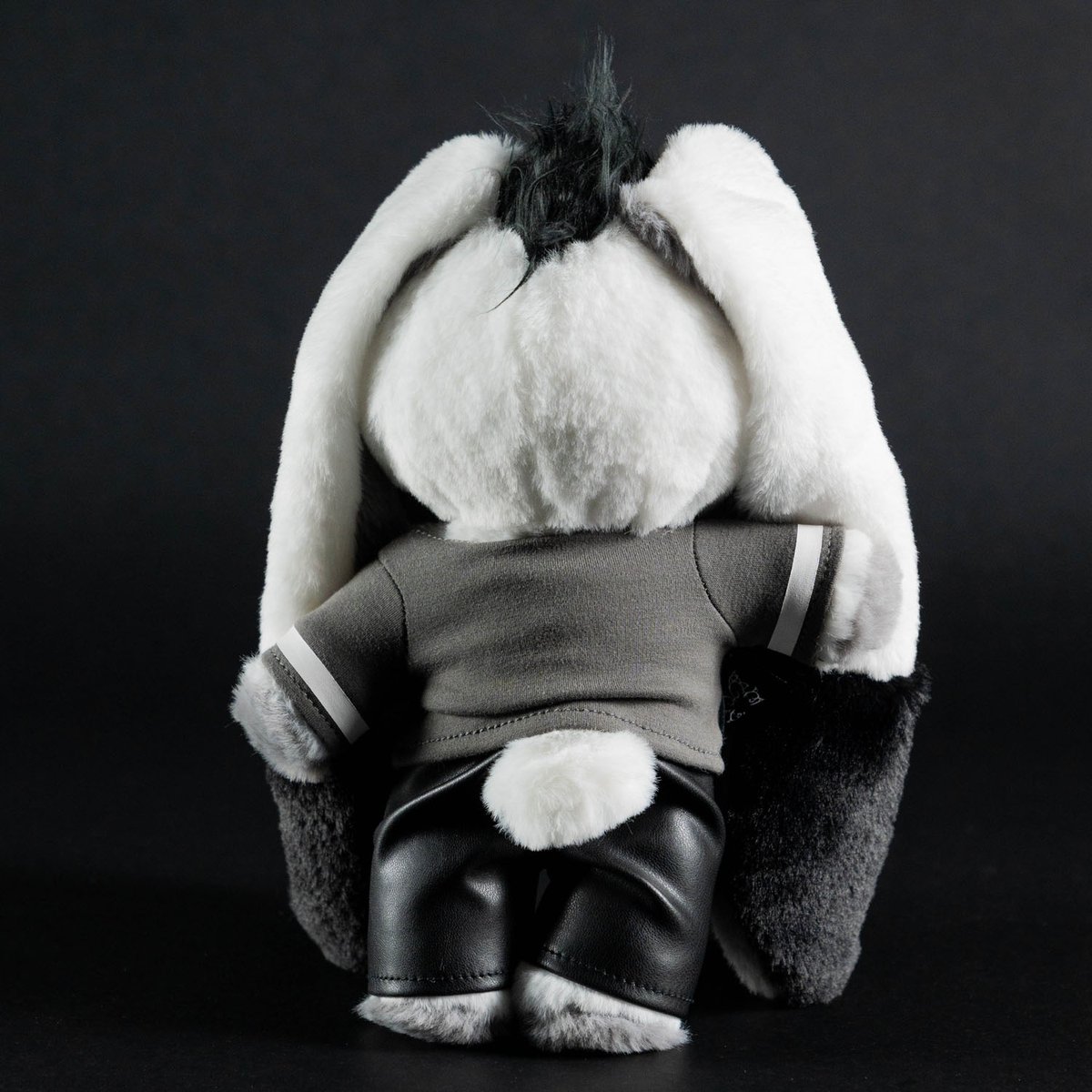 Gothic Bunny Plush – My Heart Teddy