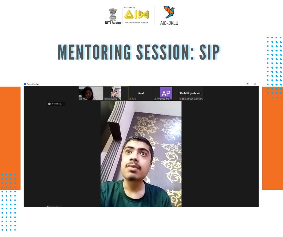AicJklu's tweet photo. #SIP2022
AIC-JKLU conducted two mentoring sessions under the SIP (Student Innovation Program), on 9th November 2022 for two student teams "The Innovators" and "Rocking DUOS" from Amity International School and Bal Bharti Public School respectively. https://t.co/LdxJipyn5N