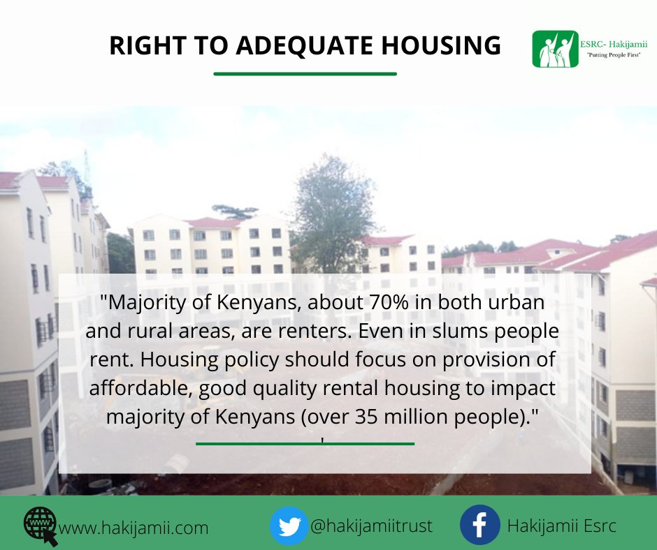 " The focus of housing provision for the majority of low income households should be on incremental self-build housing that guarantees limited / no displacements." <a href="/aomenya/">Prof. Alfred Omenya</a>