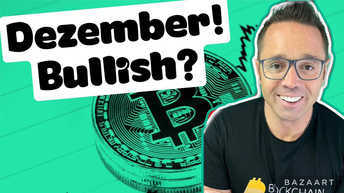 Wird der Dezember Bullish? #blockchainbrothers #bitcoin youtu.be/eAZC1yZ6ezE via <a href="/YouTube/">YouTube</a>