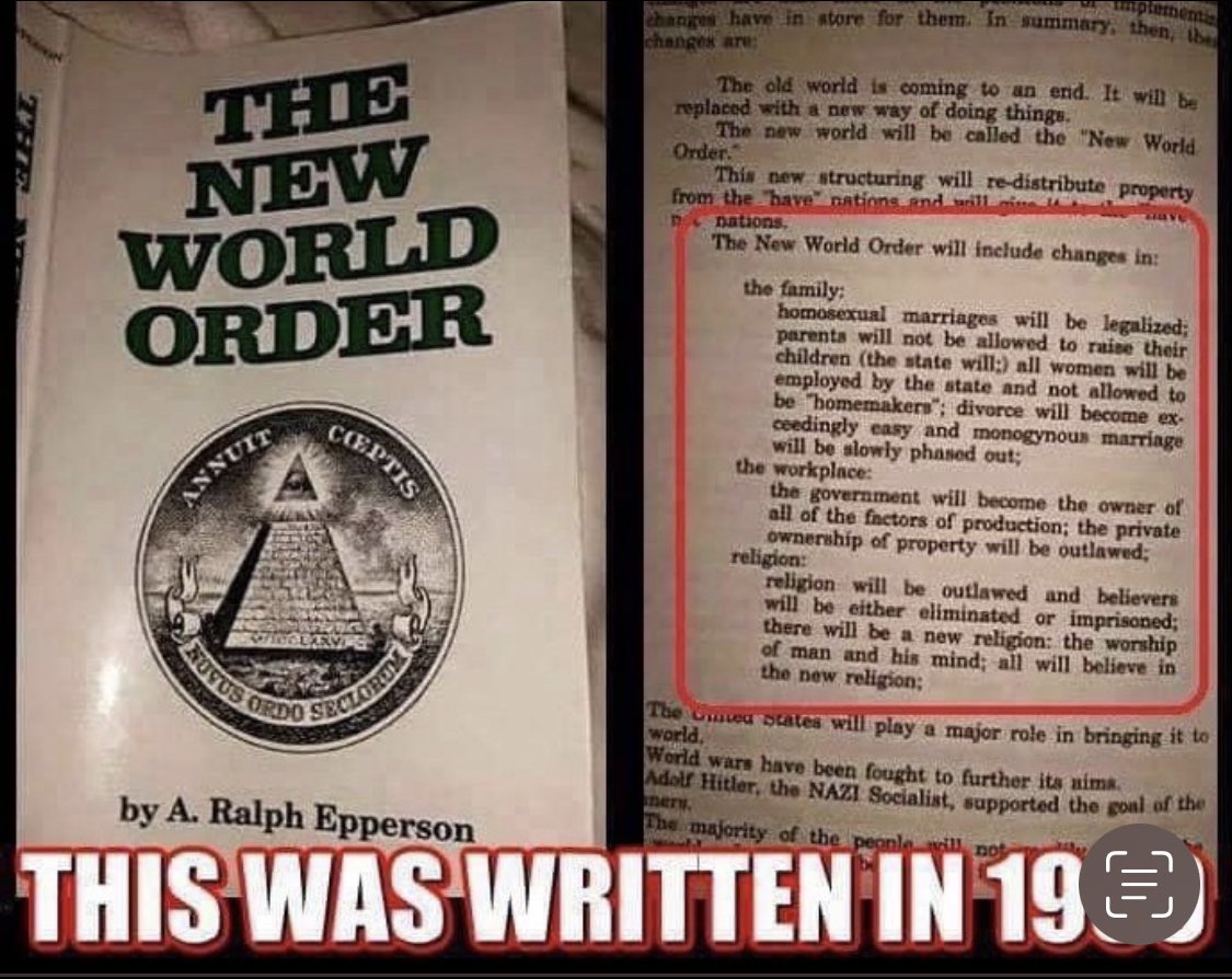 @WestbyNick1 This is being orchestrated on purpose by those pushing for Agenda2030 . The elites are trying to destroy society, dePopulate the world - and destroy democracy . They want to destroy the family unit and religion, particularly Christianity