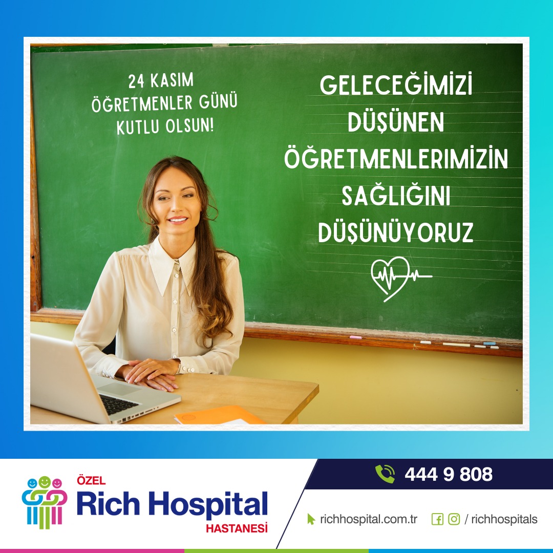 Kendilerini ülkemizin geleceği olan öğrencilere adayan kıymetli öğretmenlerimize özel hizmet sunuyoruz. 
#Check- up paketlerinde öğretmenlerimize #özelindirimkampanyası 22.11.2022 tarihinde başlamış olup 28.11.2022 tarihine kadar geçerlidir.