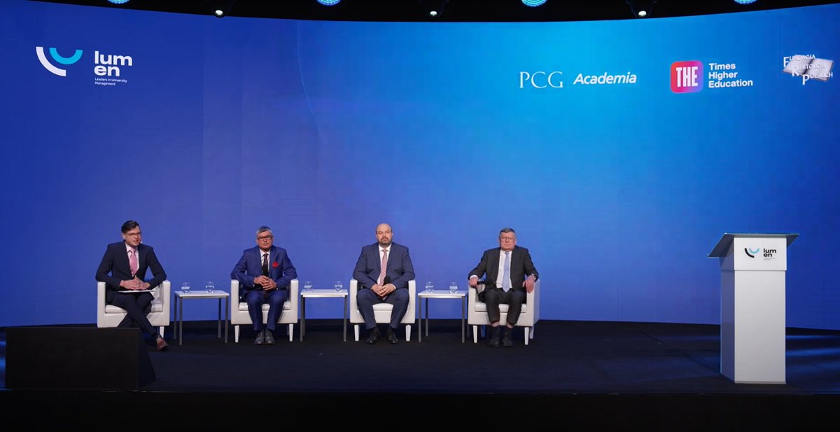 Rozpoczynamy konferencję liderów zarządzania uczelniami - #LUMEN 2022. To 2⃣ dni dyskusji o ewaluacji, cyfryzacji, uniwersytetach europejskich czy promocji nauki. 👥

W imieniu #KRASP uczestników powitał prof. <a href="/Michal_Zasada/">Michał Zasada</a>, wiceprzewodniczący KRASP i rektor <a href="/SGGW_Warszawa/">SGGW w Warszawie</a>.