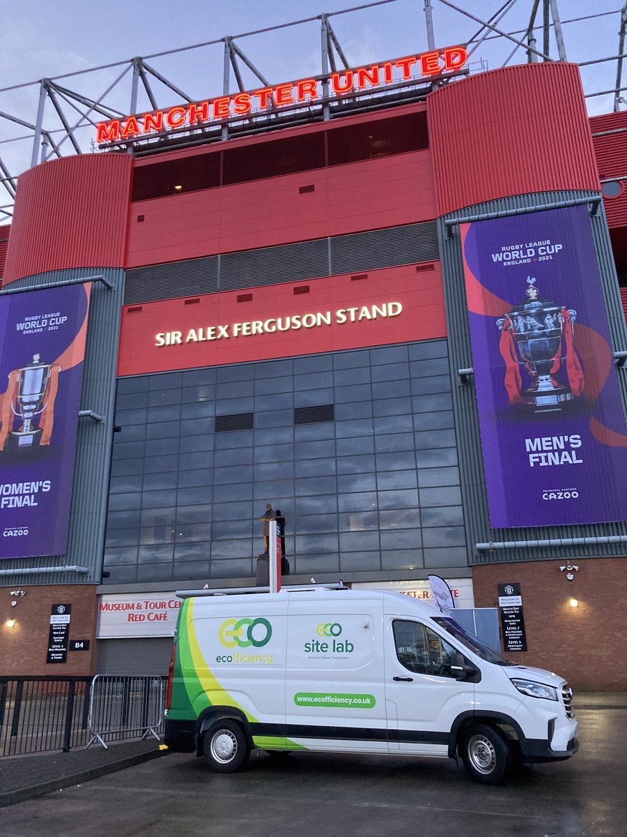 Ecofficiencyltd's tweet photo. Today we are showcasing our Eco SiteLab - the mobile #soiltesting laboratory - at The SHE Show in Old Trafford.
If you are heading through, have a look around the first-to-market SiteLab, which will provide #wasteclassification results within minutes using RMT.
#weareECO https://t.co/WF7sSNLLP9