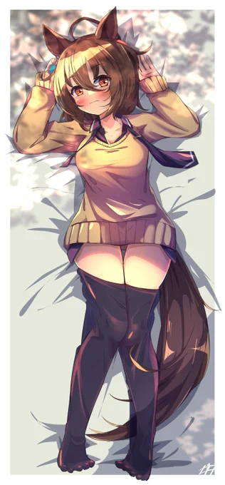 とりあえずねてもらった。#ウマ娘#アグネスタキオン 