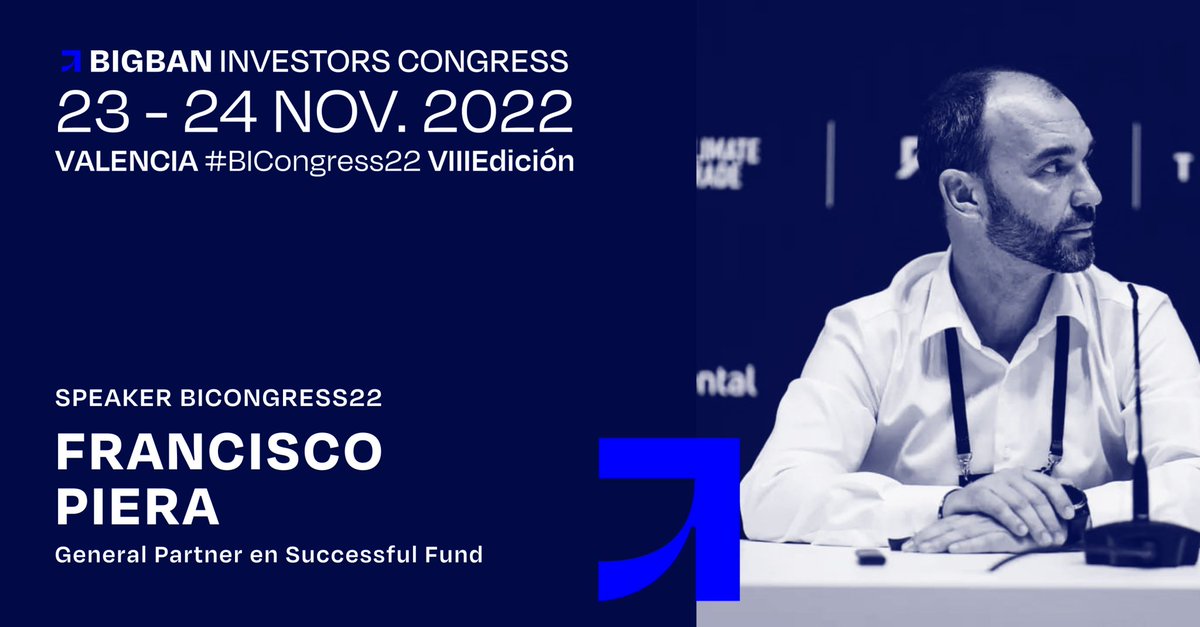 AsteriusVC's tweet photo. Tomorrow starts #BigCongress2022 with an exciting call of #BusinessAngels, #corporates, #familyoffices and #VCs (we´ll be there). 

Don´t miss the talk with @fj_piera/ @SuccessfulFund and @daniellaplana/ @Shokworks about the #link between #Miami &amp; #Valencia investment ecosystems! https://t.co/bLjB3nnppZ