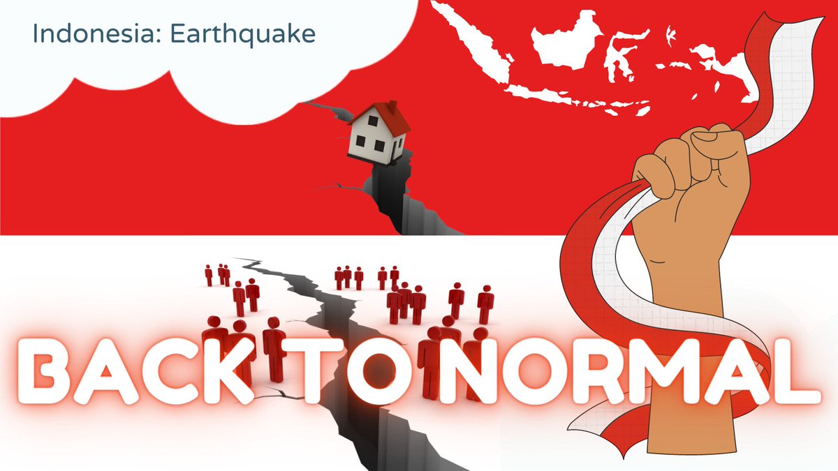 Back to Normal
一日も早い復興を願います。

#BacktoNormal
#IndonesiaEarthquake
#wish4reconstruction