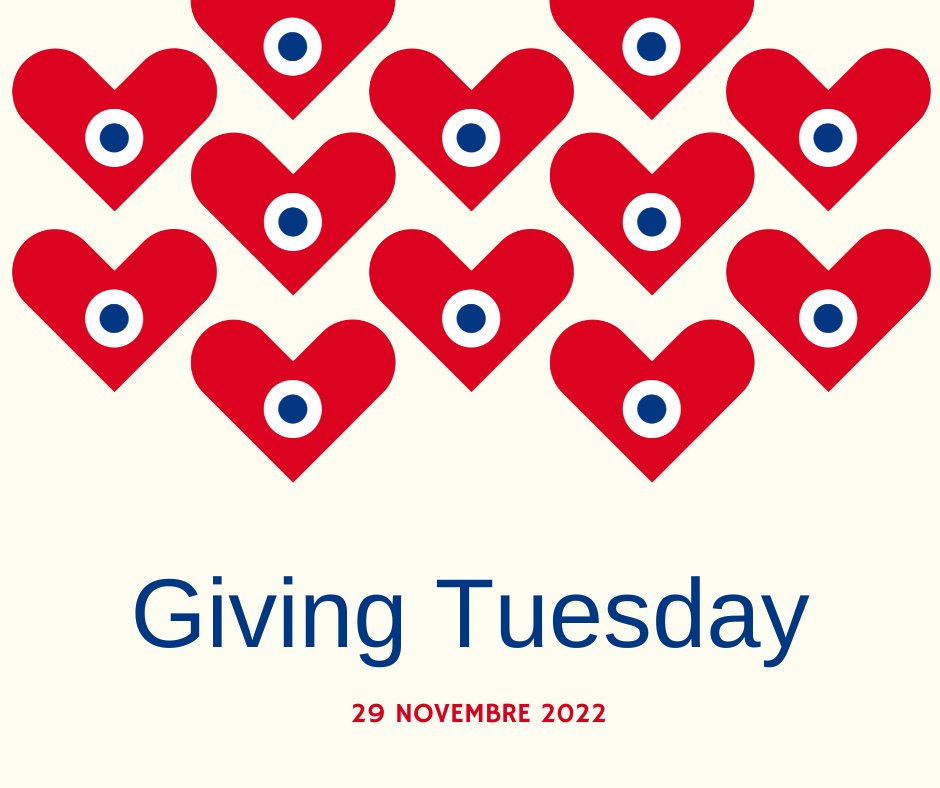 J-7 avant le #GivingTuesdayFR 🤝 Vous souhaitez libérer votre générosité ? Rejoignez le mouvement Giving Tuesday qui sera célébré en France et dans plus de 150 pays, le 29 novembre 2022. Pour plus de renseignement sur le mouvement : 👉fondation.upvd.fr/egalite-des-ch…