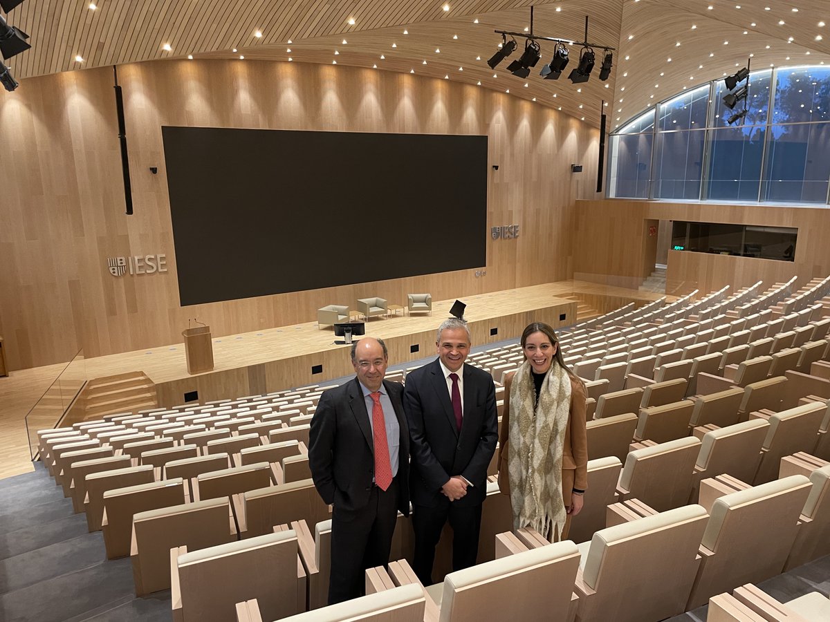 TimoneyLI's tweet photo. Great to get to visit the new Executive Education building at the Madrid campus of @iesebschool - an impressive setup.
Looking forward to bringing Alumni here for a leadership modules.
Better People, Better Organisations, Better Society
#leadership #continouslearning #Timoney https://t.co/i3wF3yteVu