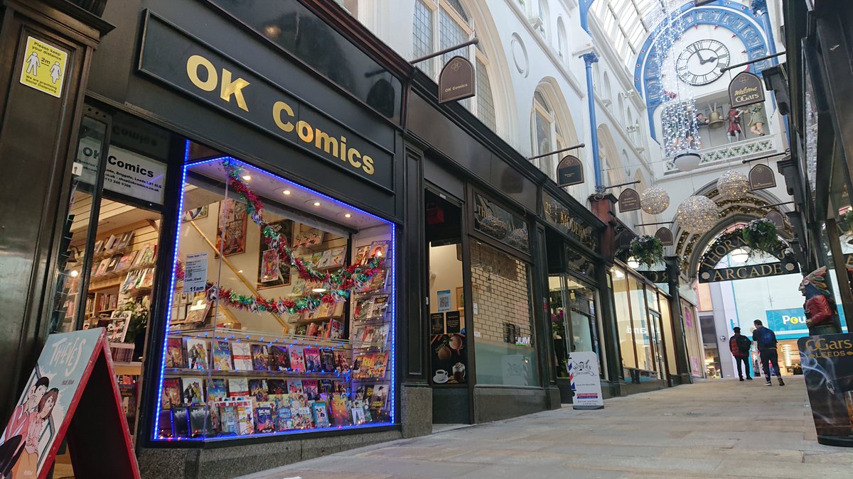 OKComics's tweet image. Where to find OK Comics...
High Street - 19 Thornton's Arcade, Briggate, Leeds City Centre, LS1 6LQ, United Kingdom
Website - okcomics.co.uk
Twitter - @OKComics
Hive - okcomics
Instagram - OKComics
Tiktok - ok_comics
Youtube - OK Comics