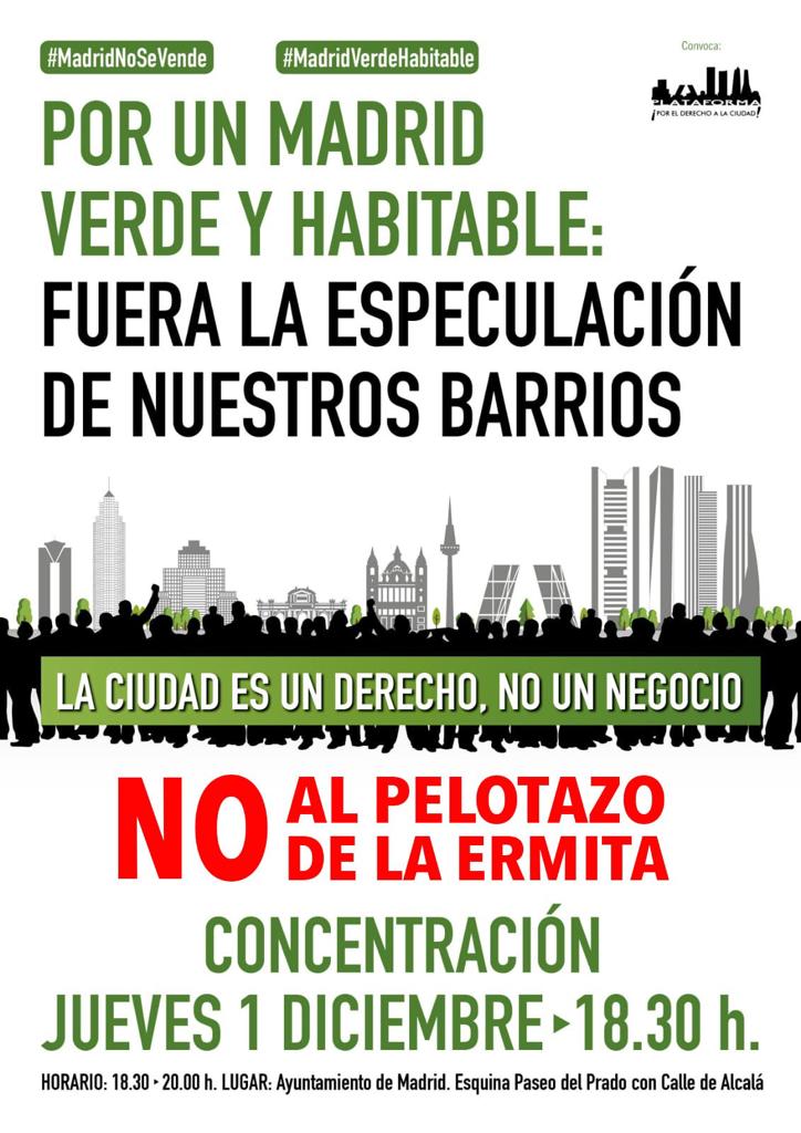 NO al Pelotazo de Ermita del Santo tweet media