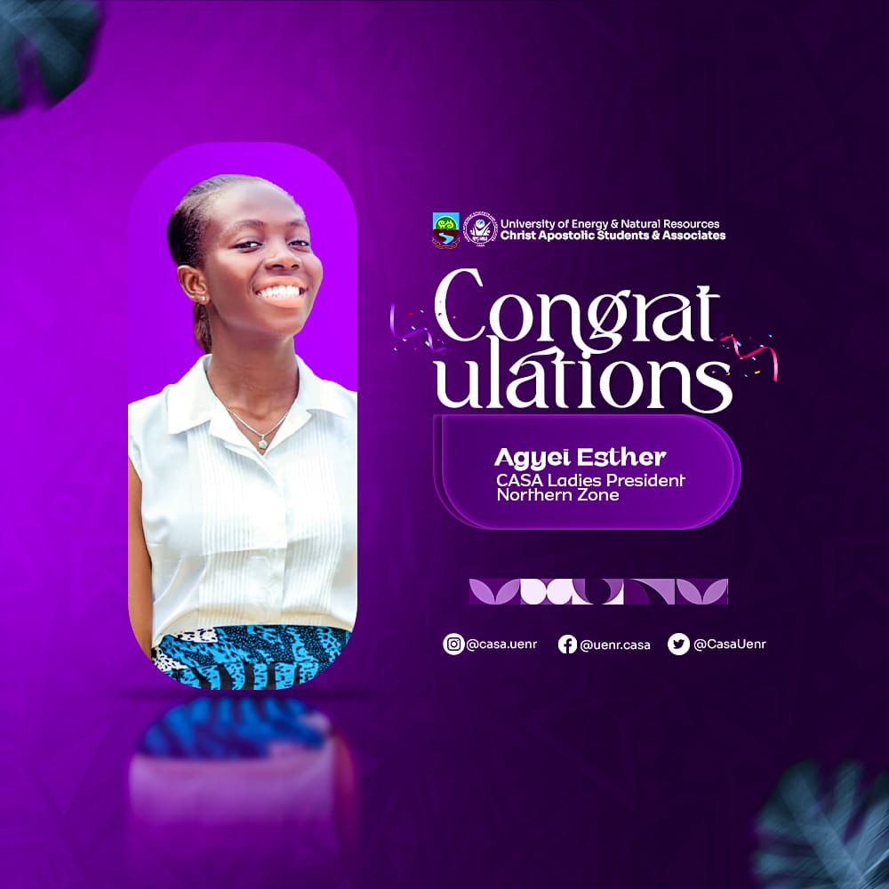 casauenr's tweet photo. With Joy we announce the appointment of our WOCOM - Esther Agyei  as the CASA Ladies President, Northern Zone💥🌍😇

#casa #casa_global #casauenr
#CASAmove🎉 #CASAtakeover 
#casawithavision #CLC #casaleadershipconference https://t.co/gfdZILSuHN