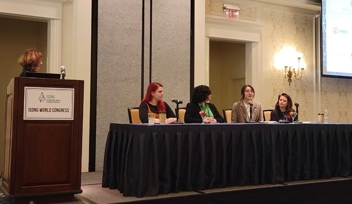 A belated but Big shout out to <a href="/USWHealthcare/">USW Healthcare</a> <a href="/GenomicsWales/">Genomics Partnership Wales (GPW)</a> <a href="/KESS_USW/">KESS_USW</a> <a href="/USWResearch/">USWResearch</a> <a href="/USW_GPU/">Genomics Policy Unit</a> PhD student Jo Swidenbank who recently represented the UK at  <a href="/ISONG_news/">ISONG</a>  Congress international panel AND won 3rd for one of her posters. #ProudDoS 🥰 #nuse #genomics