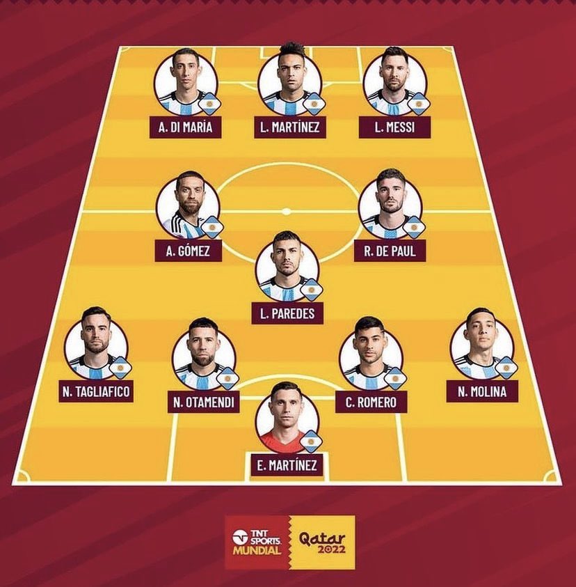 🚨 STARTING LINEUP:
