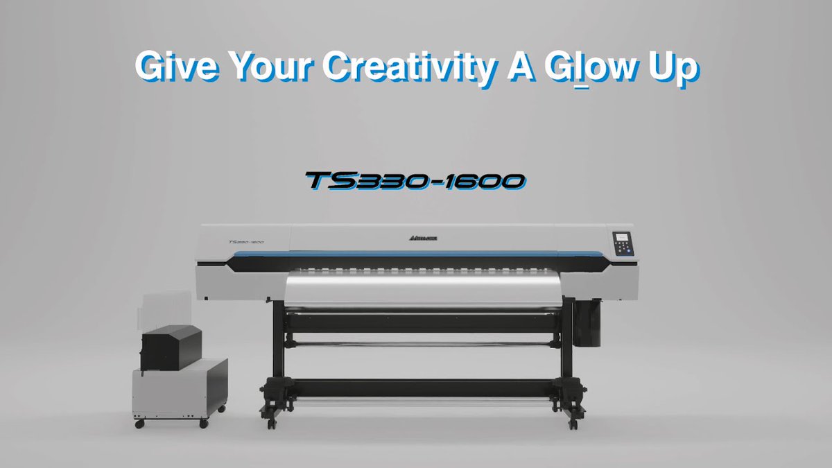 GraphixSupWorld's tweet image. Our brand new Mimaki TS330-1600 sublimation print will make its  debut at Graphix Supply World&apos;s brand new demo center in Johannesburg from 22 - 25 November 2022.