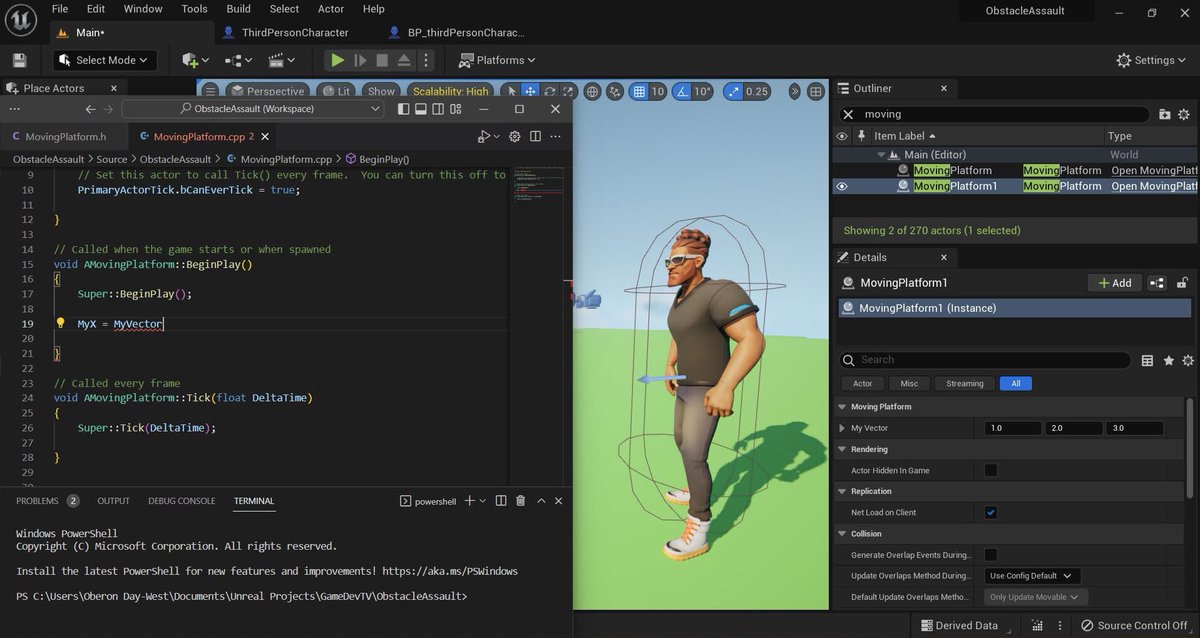 oberon_dw's tweet image. Hello #ue5 and @GameDevTV course👋going to be powering through this and then implementing my own audio code 👀no project = go make project 👨‍💻#audioprogramming #unrealengine5 #gameaudio #gamedev