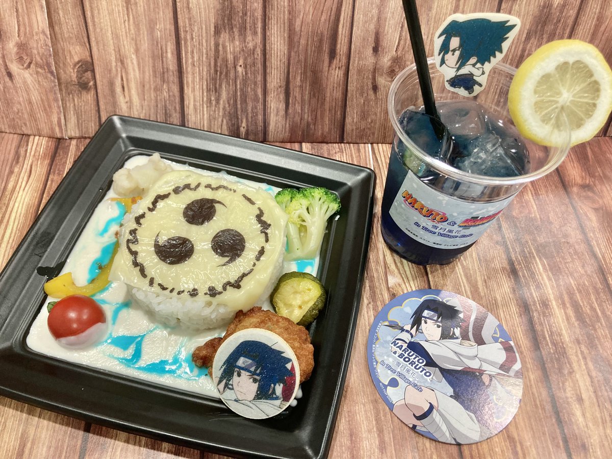 開催はあと3日‼／ 【NARUTO＆BORUTO-雪月風花- in Tree Village Cafe
