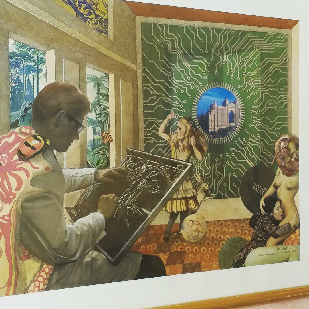 ART_BRUTgallery's tweet photo. 📣 Contents de l'èxit 🤗 prorroguem Expo de #DanielZerbst fins 07/12. Molt recomanada x col.leccionistes! 40 peçea; Collages extraordinaris, il.lustració + 2 curts de l'autor 📽 🖌 Col.labora @CoopEmpordalia 🍇🍷@acvic @CoEspai @CoNCACultura @macmataro @InundArt @vilallongapac https://t.co/lrXqVfenAQ