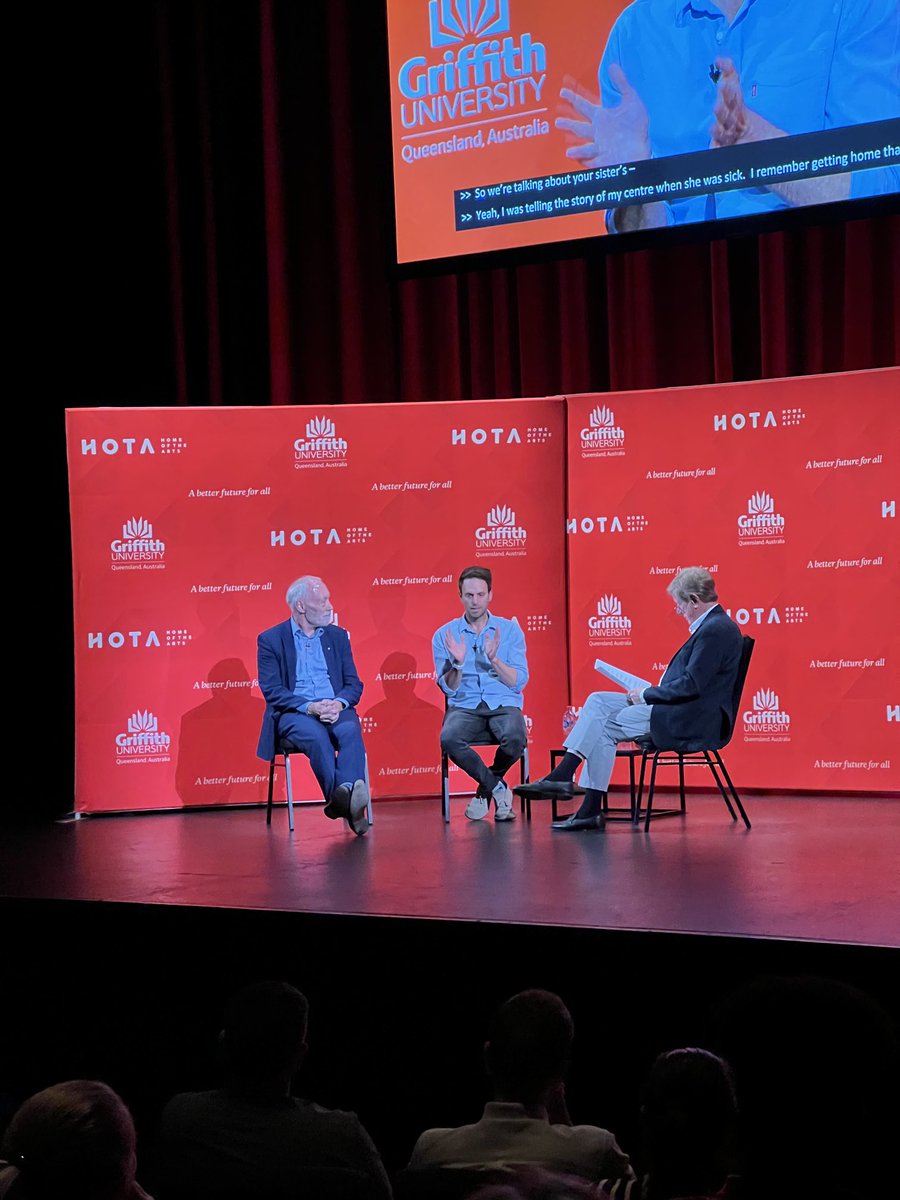 A discussion of how to build mental well-being and intervene to improve mental illness in young people tonight with Patrick McGorry and Hugh van Cuylenburg. Despite improvements there is still a need for much better investment in Australia. ⁦@hotagc⁩ ⁦@Griffith_Uni⁩