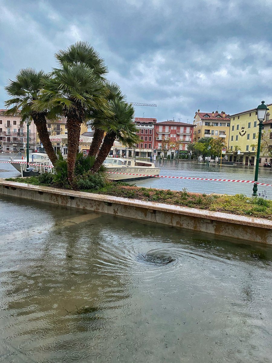 🌊🌊🌊 Risveglio con l’ #acquaalta , #acquagranda su tutta l’Isola di Grado 
#grado #gradofvg #isoladigrado