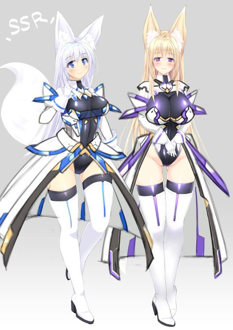 うちの子SSR化(らくがき) 