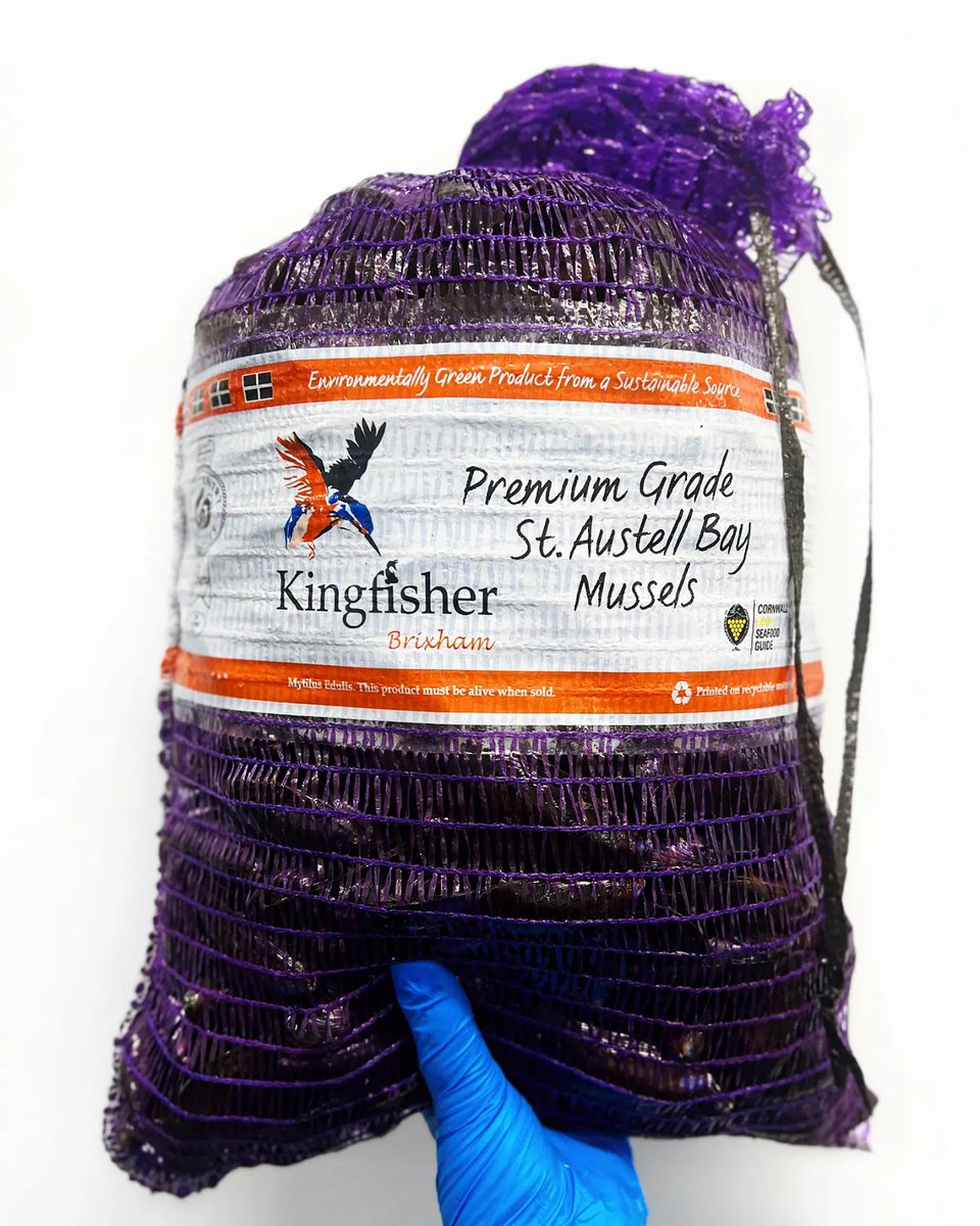 Westcounty Mussels of Fowey are back in stock people 🙌 ... today is a good day 🏴󠁧󠁢󠁥󠁮󠁧󠁿

They are easily the best quality rope grown Cornish mussels around and they are ready for delivery tomorrow!