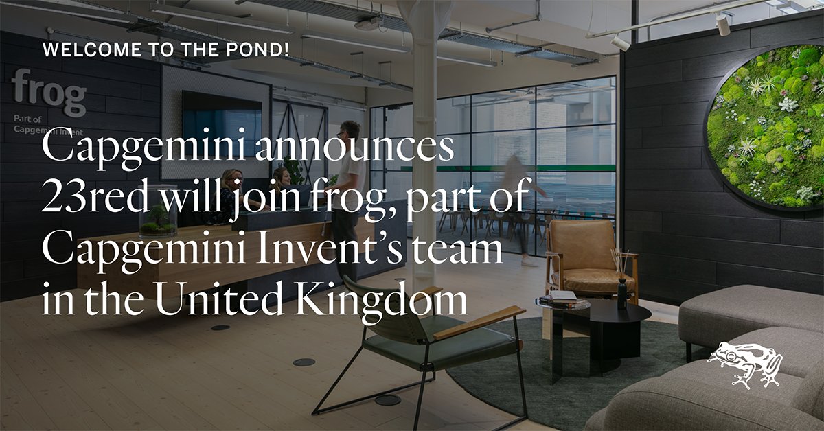 Welcome to the pond! We are excited to announce that 23red is joining the frog family in the UK. Read the press release to learn more: fro.gd/3AAiWNS