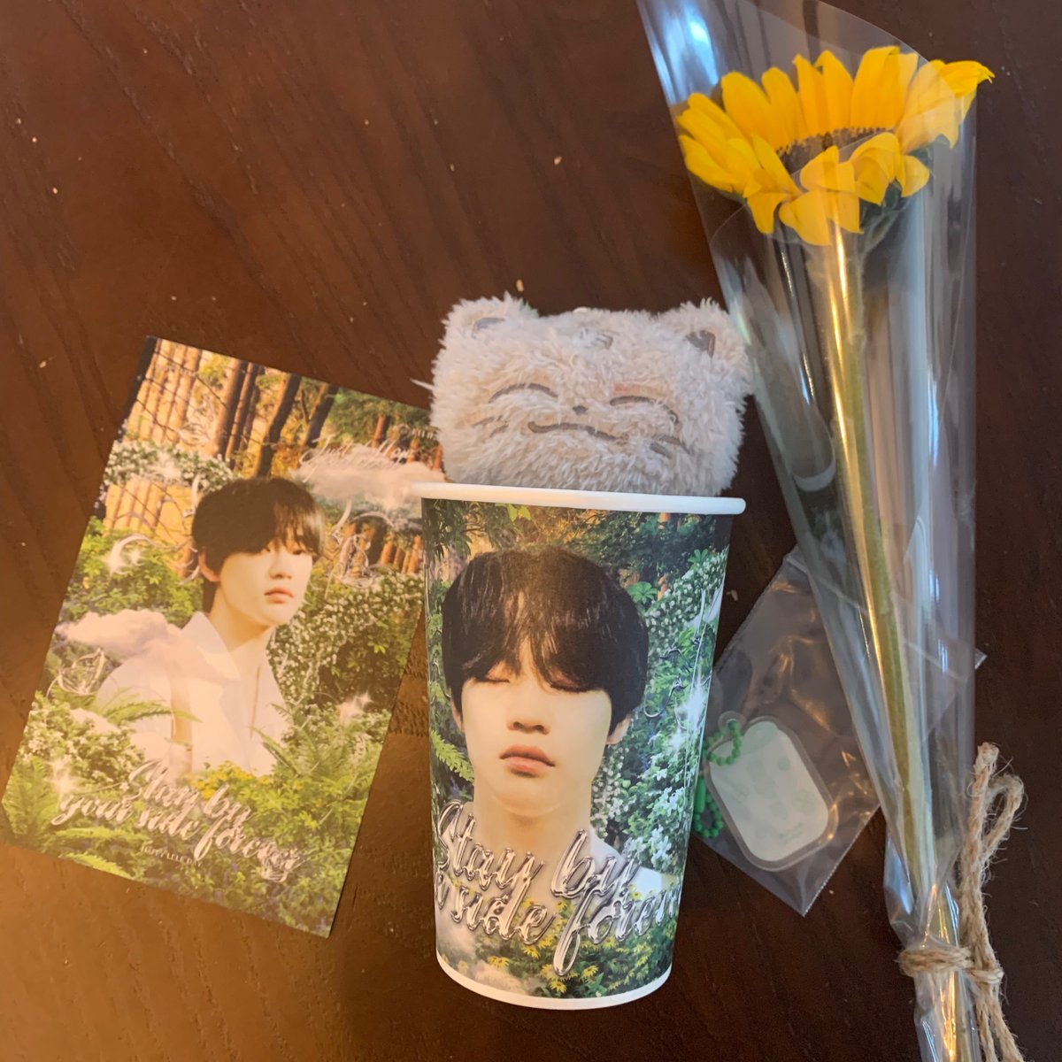 1122💚💚
🌻해리스 플라워 마켓 연남🌻
ㅠㅜ 천러날 해바라기 꽃 받기,,,♡
기분 좋아서 친구 줄 꽃도 같이 구매했습니다!
감사합니다 감동이에요오,,

#Stay_by_yourside_forever