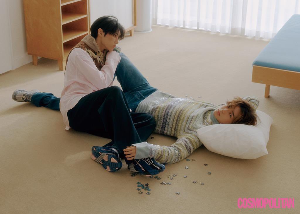 eternallyksw's tweet photo. Hyunjae and Sunwoo for Cosmopolitan December 2022 issue

#더보이즈 @WE_THE_BOYZ https://t.co/vV6hUAqTQt