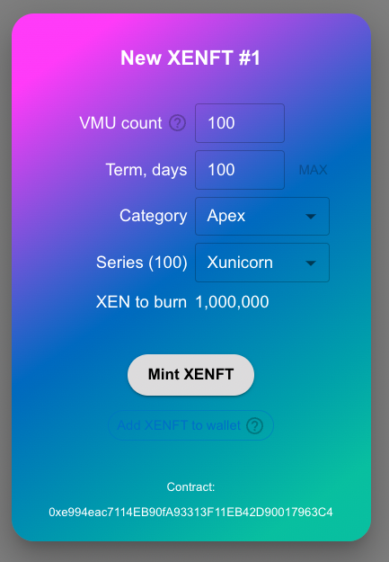 mrJackLevin's tweet photo. #xenft Webapp is getting prepped for testnet: https://t.co/AJC2kheOBD