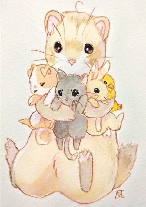 「hamster」 illustration images(Latest)｜14pages