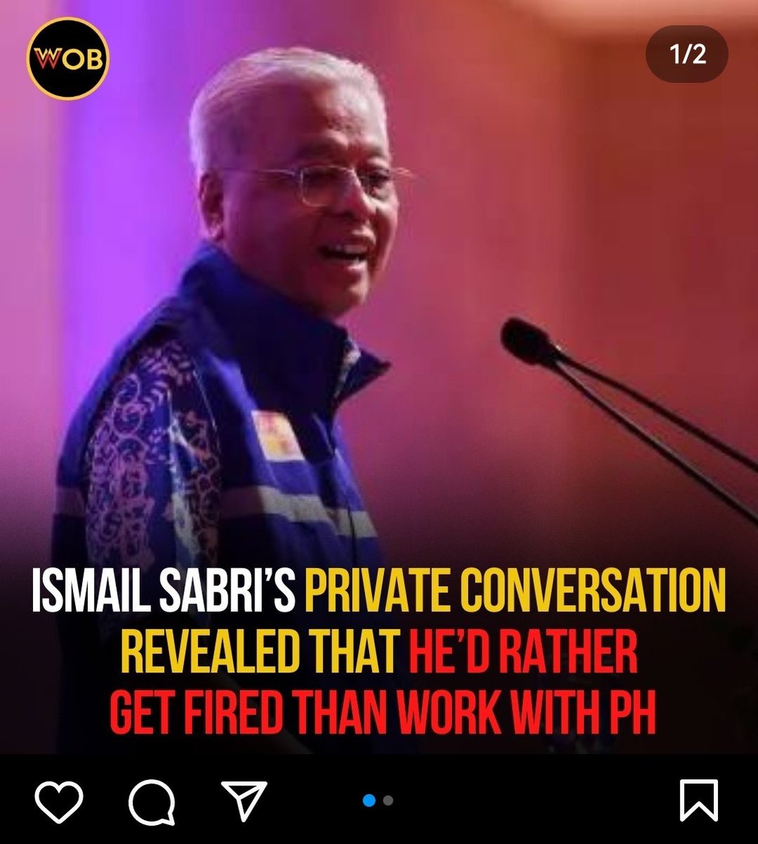 purplebutterfin's tweet photo. PH+BN is not the most ideal combo.
But I'd rather take that then having extremists and racists ruling the country.
If you, #dsis wanna resign, please go ahead, I also don't want you. You are long #fired on my list. 😂💅
#GE15 #AnwarMyPM https://t.co/nn3SLZ1hz9