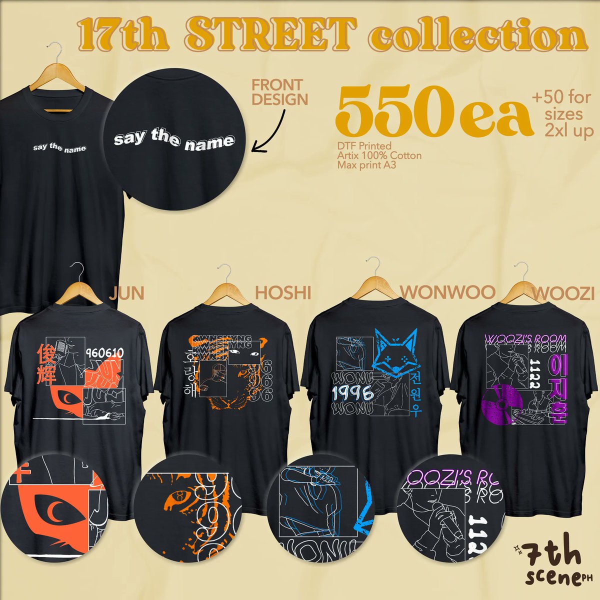 7thsceneph's tweet photo. 🚧 STREET COLLECTION 🚧
by 
@7thsceneph
 
💸 ₱550-600 (+ SF)
🗓️ DOO: 11/30
🧾 DOP: 12/01
⏳ ETA: 2 wks after DOP

street is back! 😎 don't miss it~ ➡️  https://t.co/CT68jf8kdy

at least 50% DP PAYO 🔐

#7thSPHCollections https://t.co/AvGCnSqETc