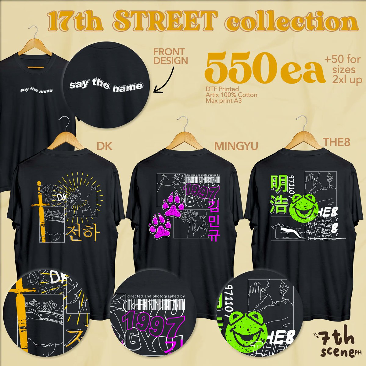 7thsceneph's tweet photo. 🚧 STREET COLLECTION 🚧
by 
@7thsceneph
 
💸 ₱550-600 (+ SF)
🗓️ DOO: 11/30
🧾 DOP: 12/01
⏳ ETA: 2 wks after DOP

street is back! 😎 don't miss it~ ➡️  https://t.co/CT68jf8kdy

at least 50% DP PAYO 🔐

#7thSPHCollections https://t.co/AvGCnSqETc