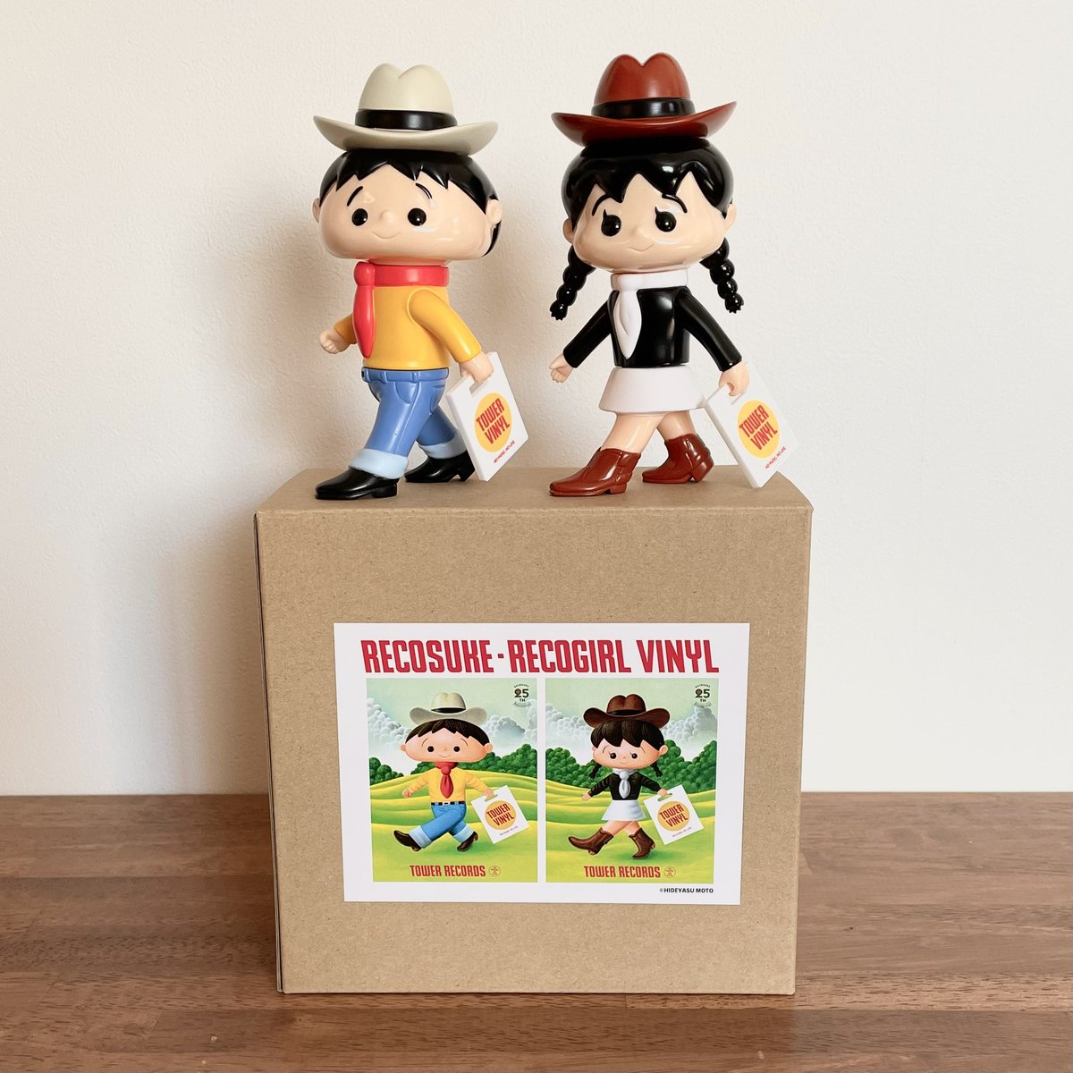 ニュースです！】レコスケとレコガールのソフビ〈RECOSUKE-RECOGIRL