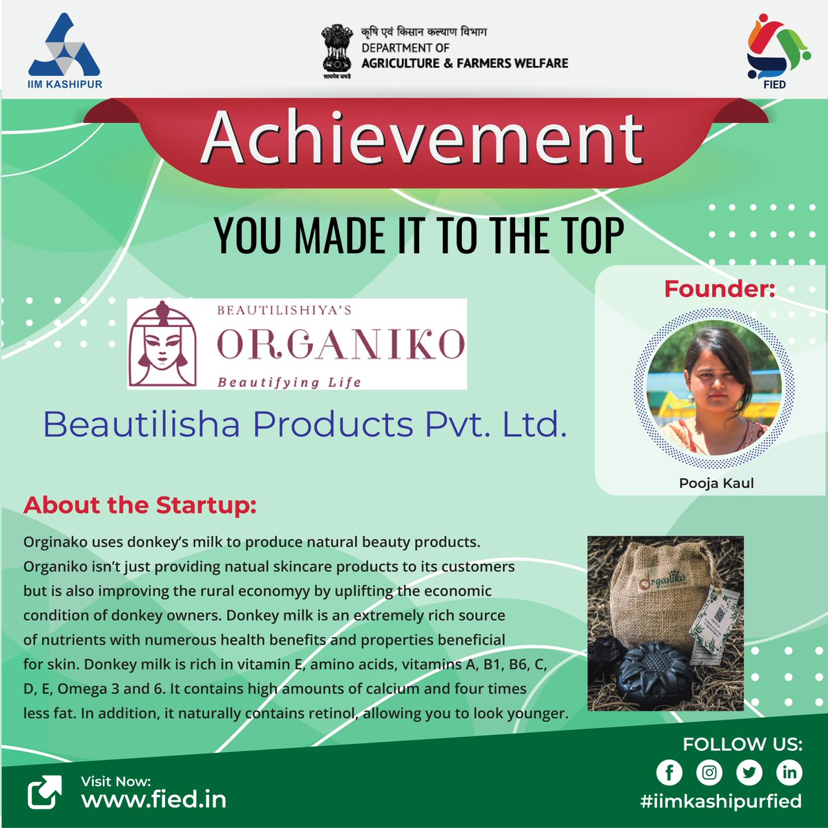 IIM Kashipur FIED tweet media