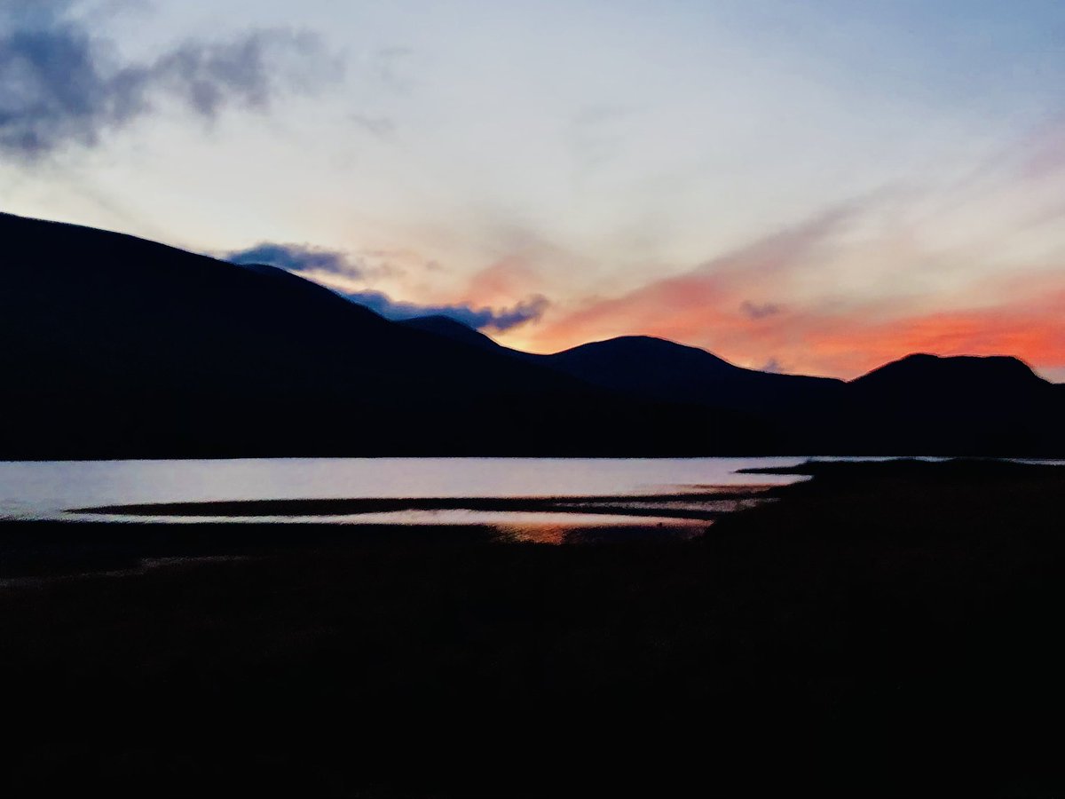 North West sunsets ☺️#LochDroma #NWHighlands #sunset